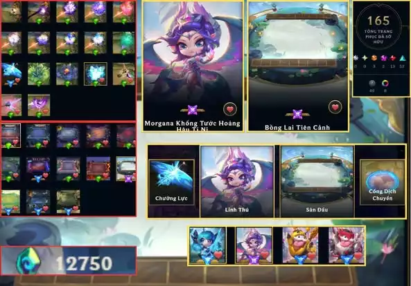 MOGANA + BỒNG LAI + GWEN XANH + CHƯỞNG XOẸT KẸP LOL NHỎ