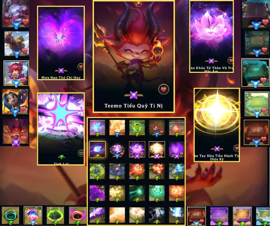 PET TEEMO TIỂU QUỶ + SÀN + CHƯỞNG ĐẸP