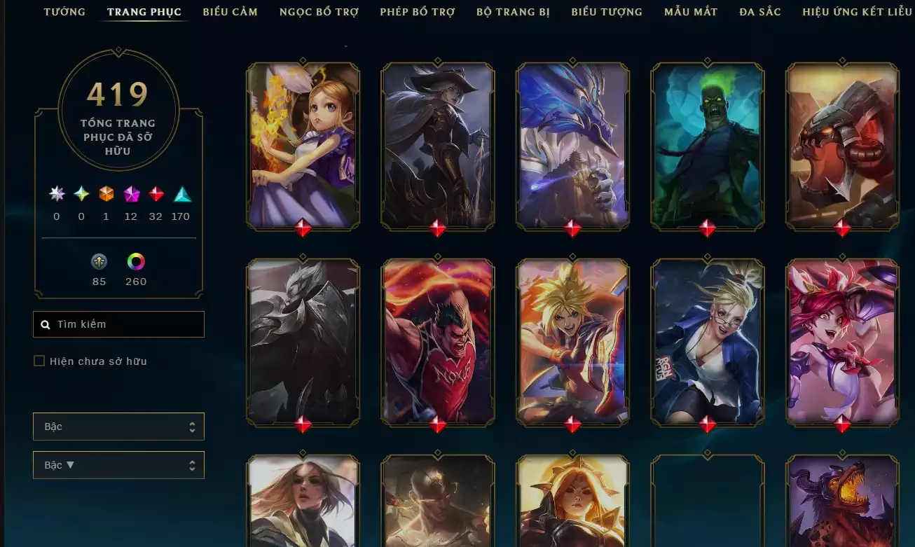 Ảnh ✅419 SKIN LOL -CỜ QUỶ VƯƠNG - LV 600✅YONE CAO BỒI