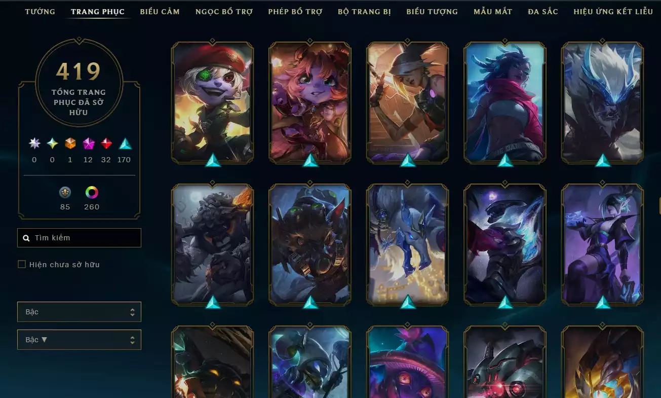 Ảnh ✅419 SKIN LOL -CỜ QUỶ VƯƠNG - LV 600✅YONE CAO BỒI