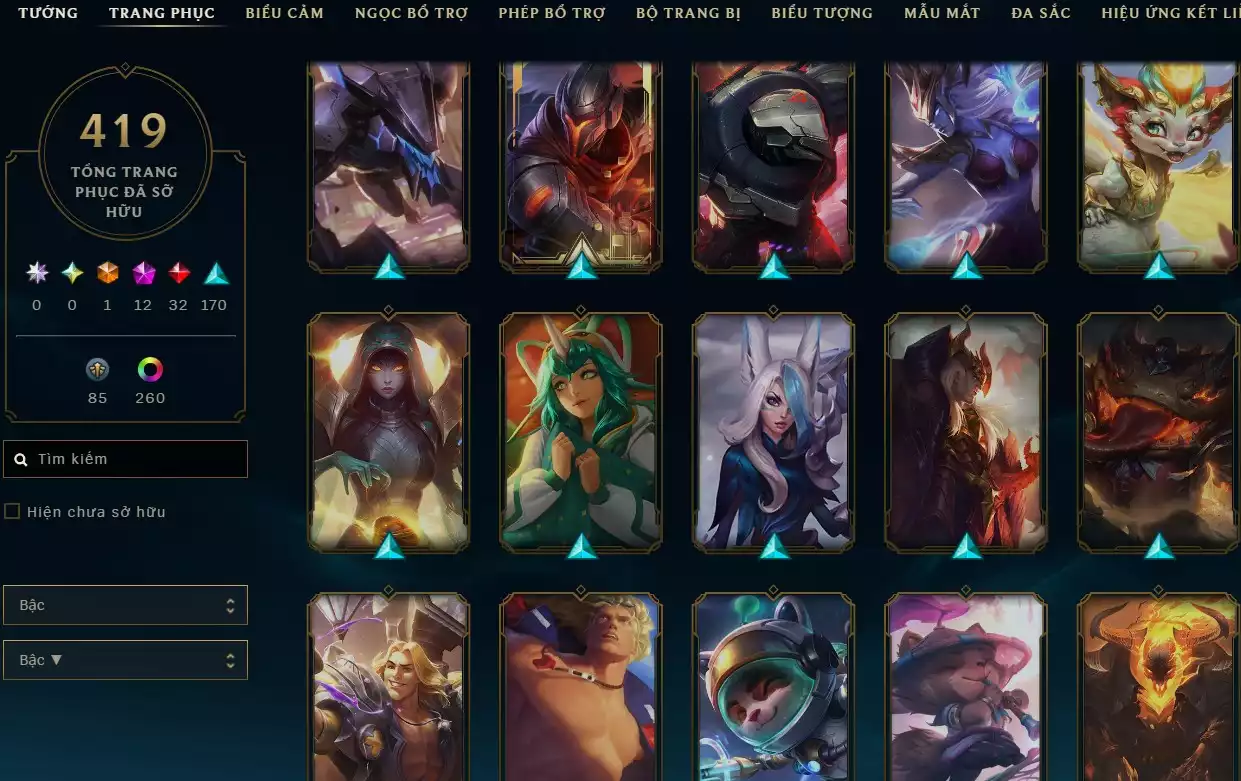 Ảnh ✅419 SKIN LOL -CỜ QUỶ VƯƠNG - LV 600✅YONE CAO BỒI