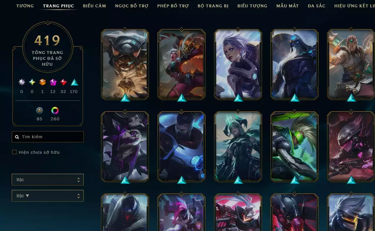 Ảnh ✅419 SKIN LOL -CỜ QUỶ VƯƠNG - LV 600✅YONE CAO BỒI