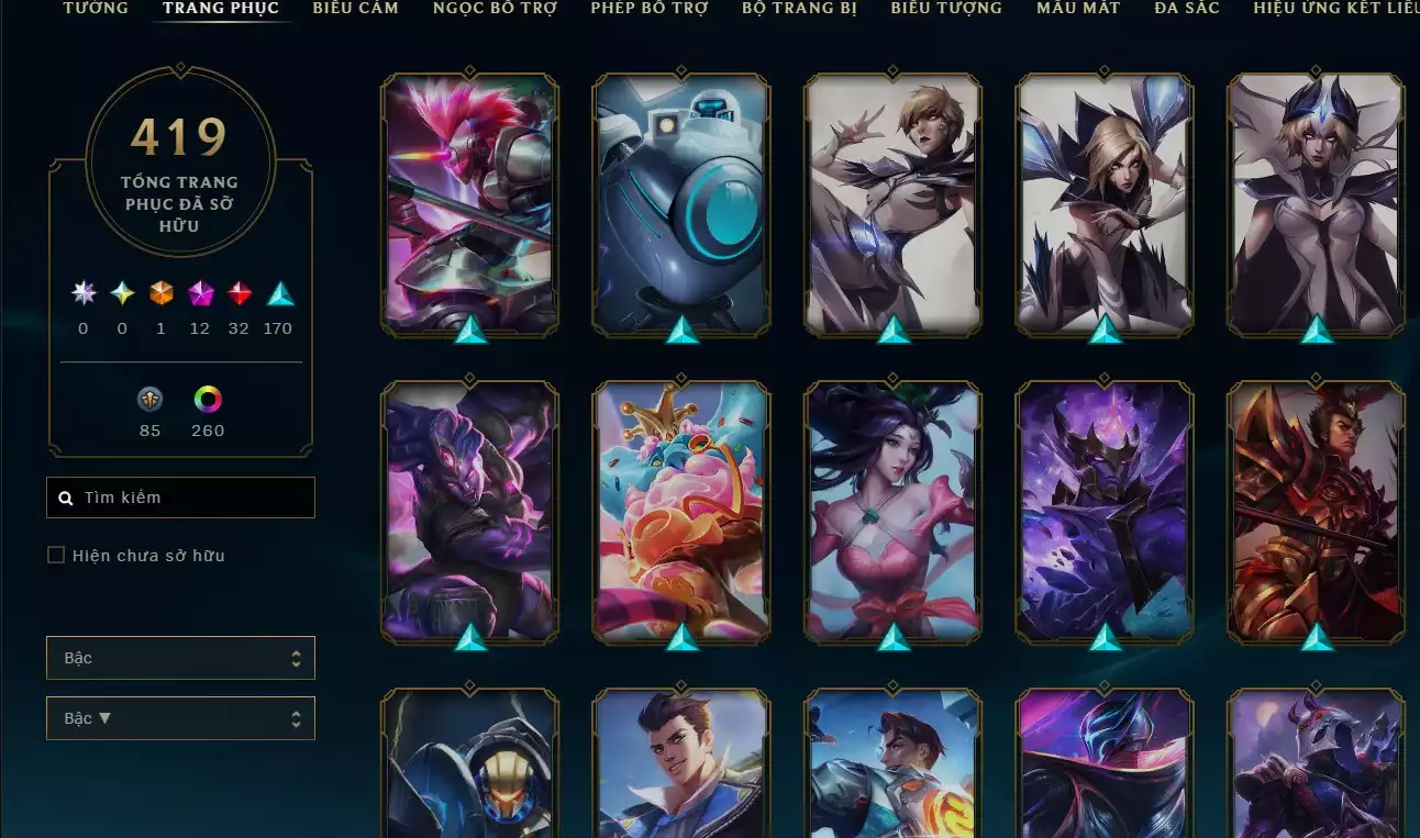 Ảnh ✅419 SKIN LOL -CỜ QUỶ VƯƠNG - LV 600✅YONE CAO BỒI