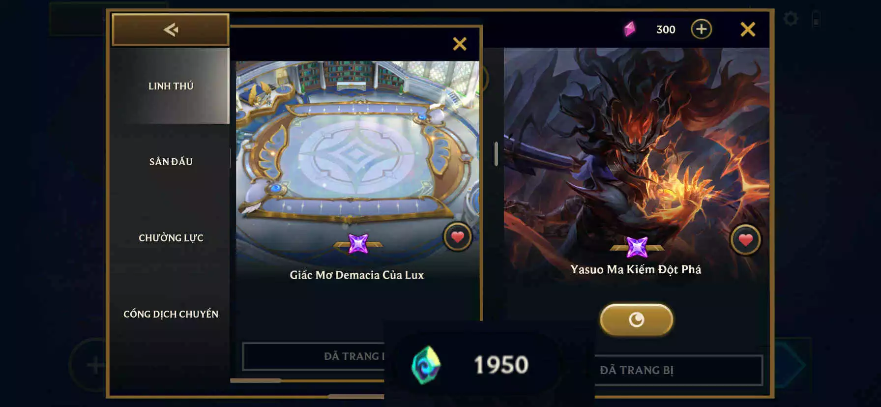 YASUO MA KIẾM + SÂN