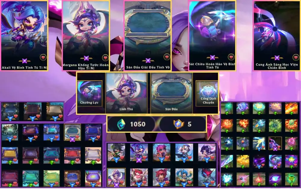 MOGANA + AKALI + SÀN TINH VÕ + CHƯỞNG