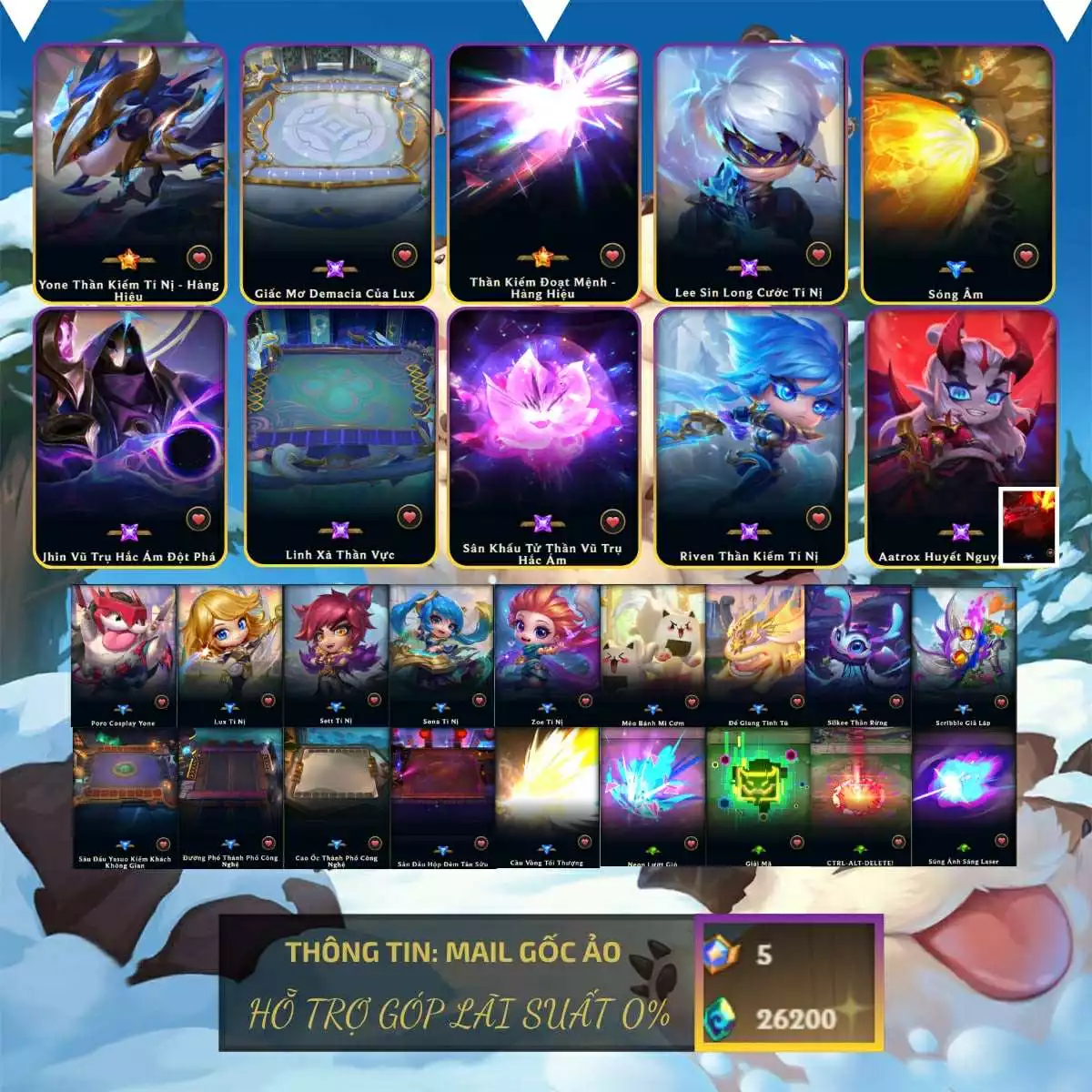 COMBO YONE HÀNG HIỆU