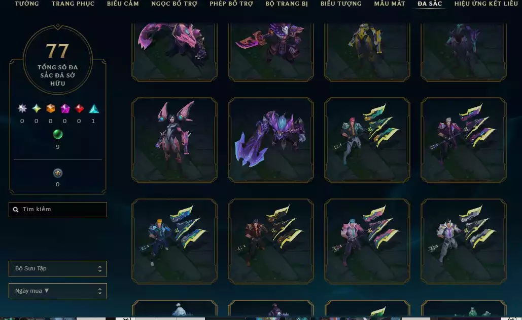 Ảnh 359 SKIN + FULL CHAMP + SKIN CỰC NGON