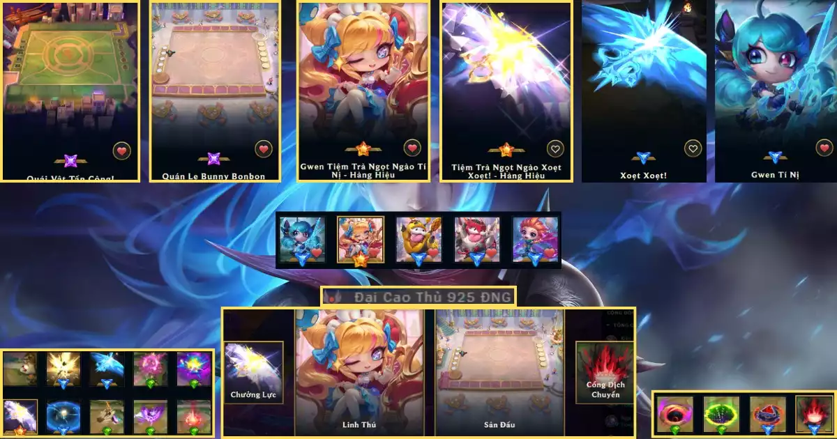 FULL COMBO GWEN HÀNG HIỆU