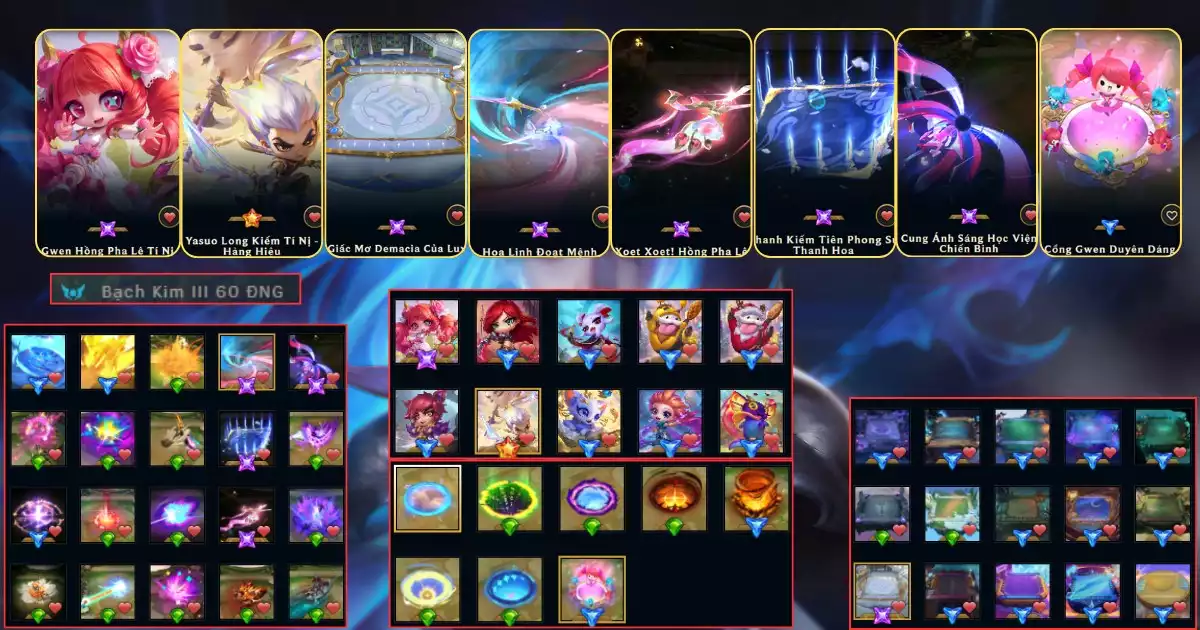 Combo yasuo + gwen Vip