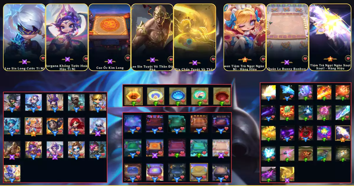 Combo Gwen hàng hiệu Vip